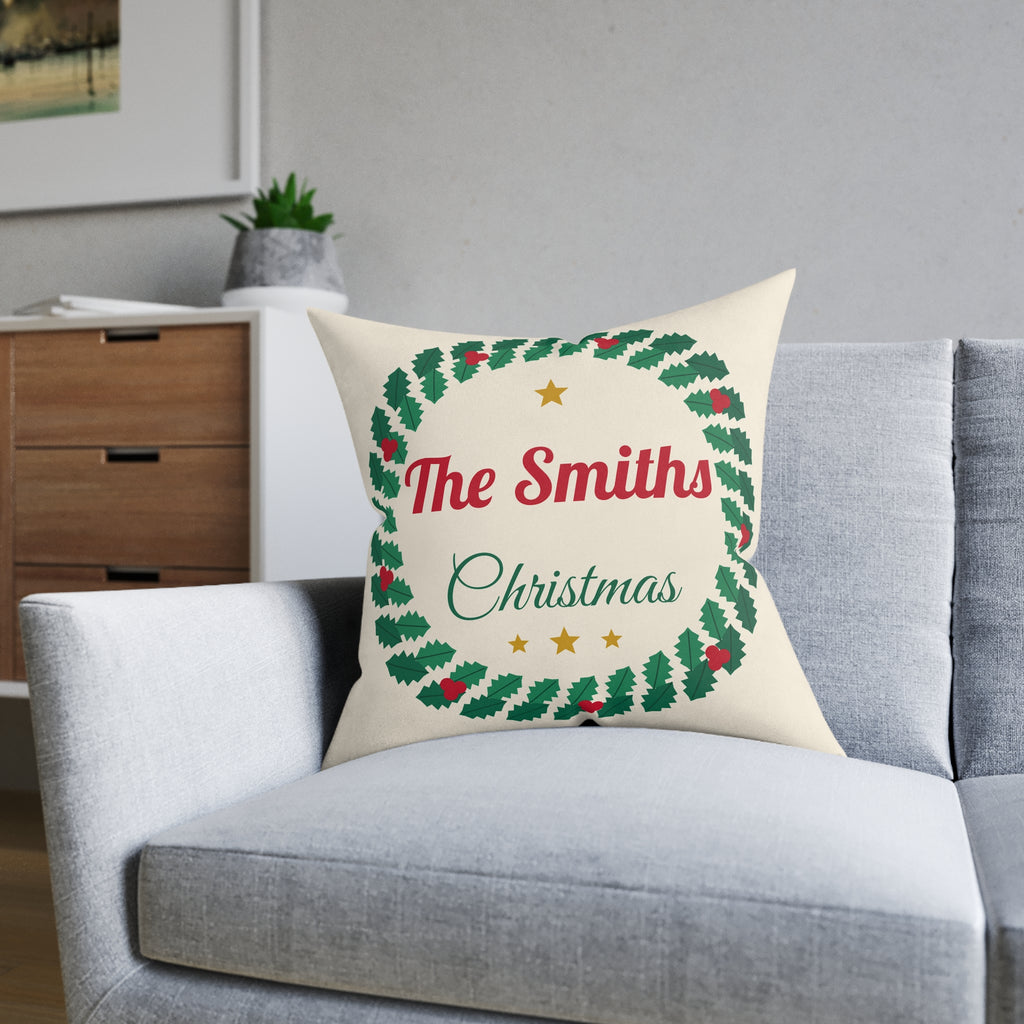 Personalised family Christmas cushion - view 9 of 12