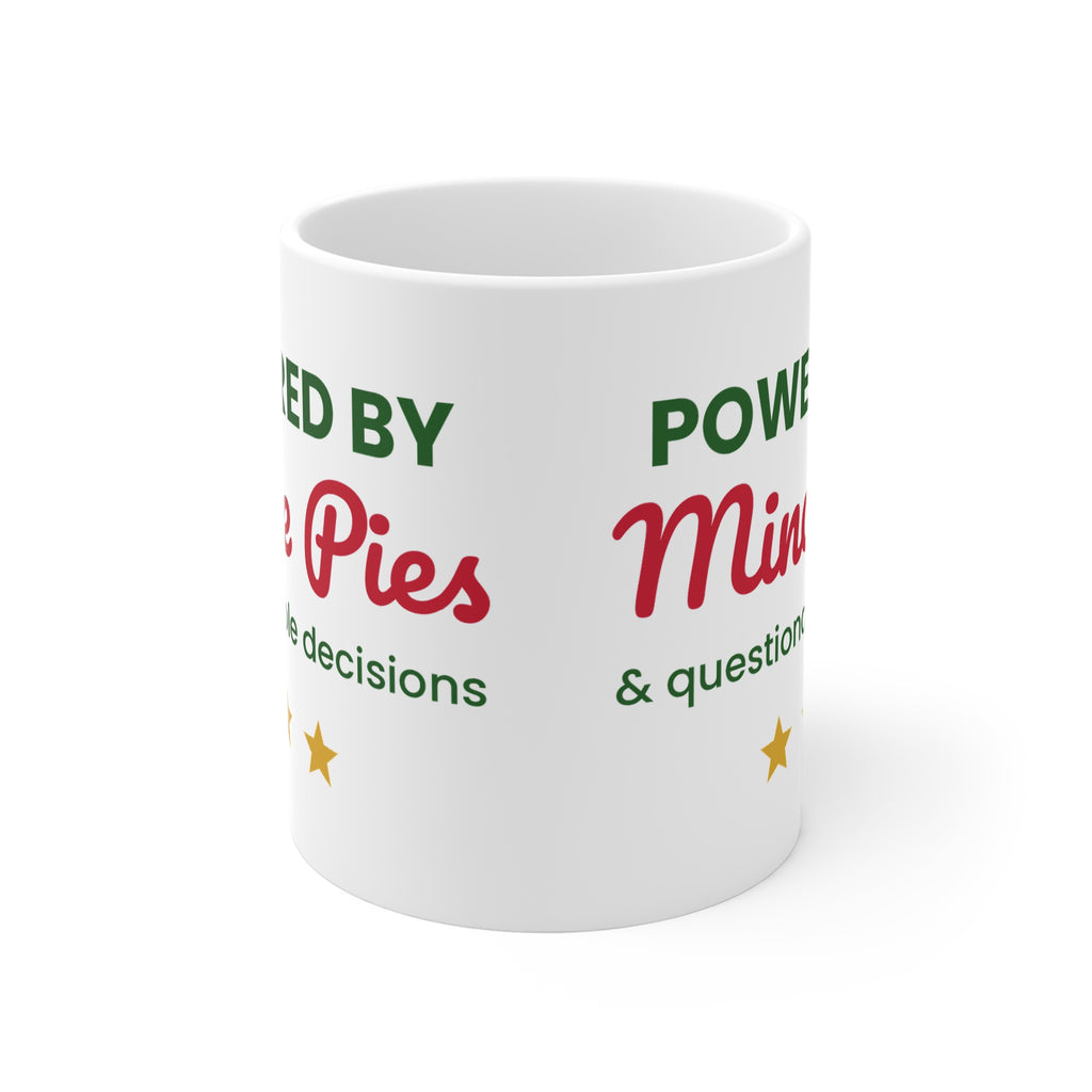 Powered By Mince Pies 11oz Christmas mug - view 2 of 4