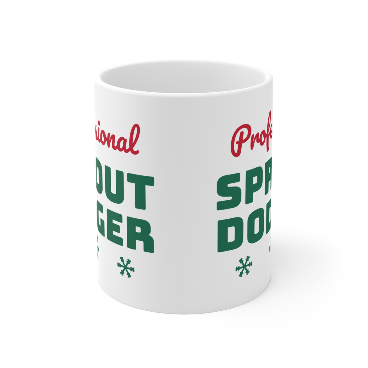 Professional Sprout Dodger 11oz Christmas mug - view 1 of 4
