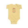 Personalised My 1st Christmas baby bodysuit, butter - view 3 of 15