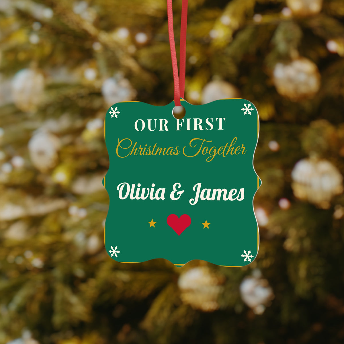 Personalised Our First Christmas Together ornament - view 7 of 8