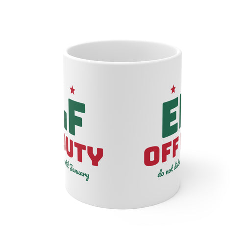Elf Off Duty 11oz Christmas mug - view 1 of 4