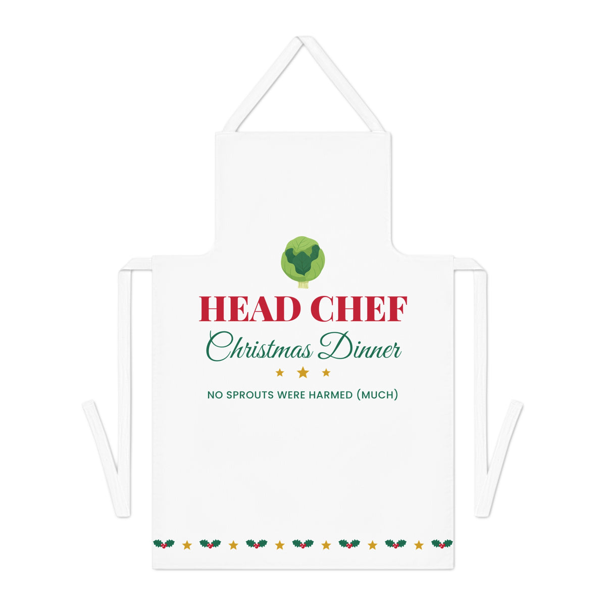 Head Chef Christmas Dinner apron - view 1 of 3