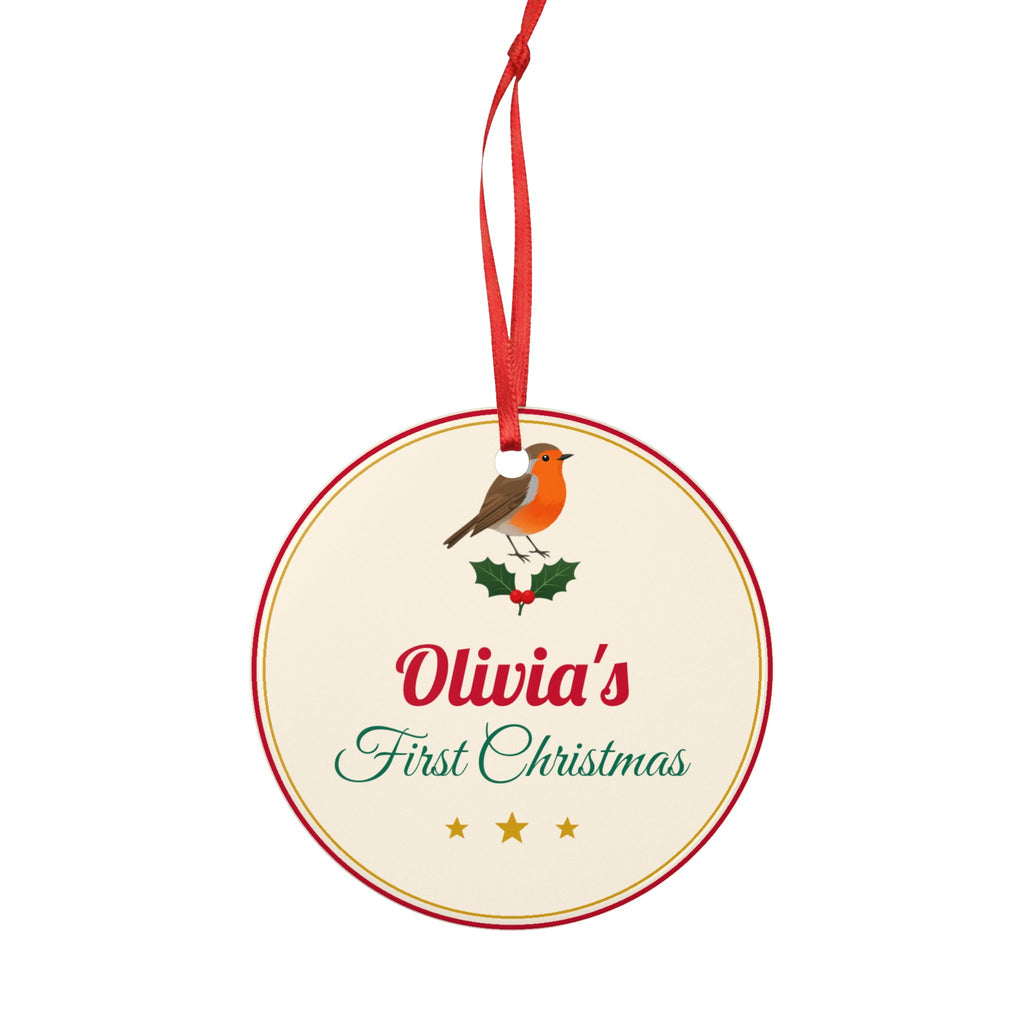 Personalised Baby's First Christmas ceramic bauble - view 4 of 4