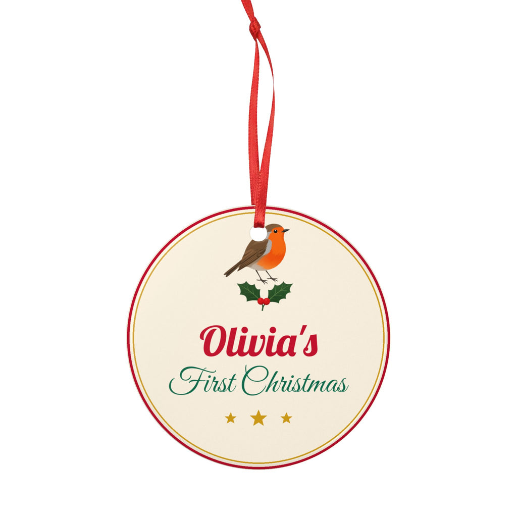 Personalised Baby's First Christmas ceramic bauble - view 3 of 4