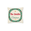 Personalised family Christmas cushion, 12 x 12in - view 1 of 12