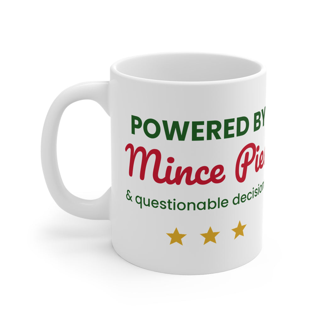 Powered By Mince Pies 11oz Christmas mug - view 3 of 4
